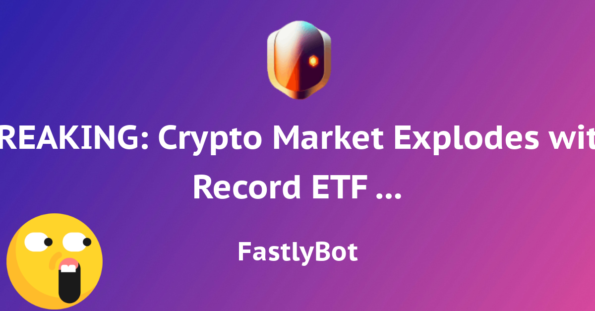 Cryptocurrency Market Update: Latest Developments in DeFi, ETFs, and Blockchain Technology