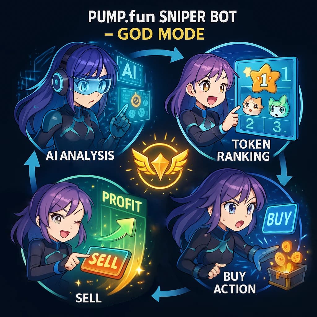 Pump Fun Sniper Bot Dashboard